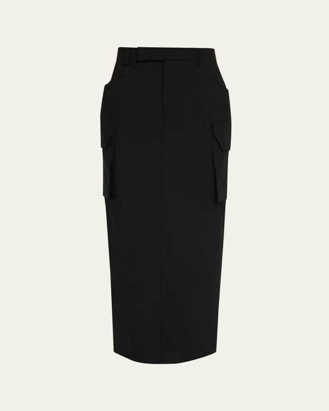 Cargo Midi Skirt